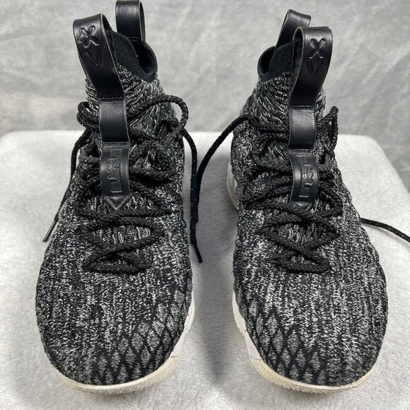 Nike Other - Nike LeBron 15 Ashes Gray White Black 922811-002 Size 5Y / Women Size 6.5